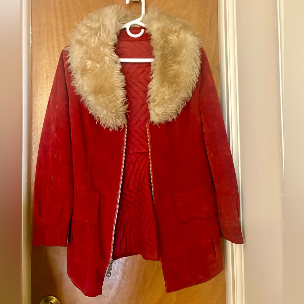 Vintage Red Pennylane Jacket